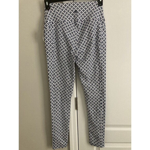 Talbots cozy crush geometric leggings/pants size Small NEW - Picture 5 of 5